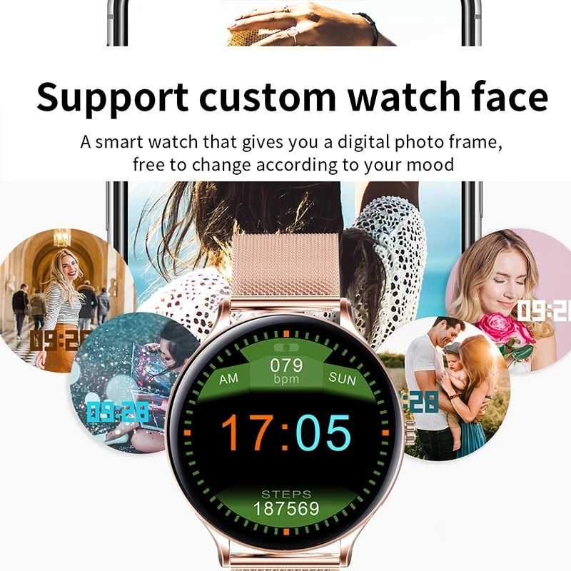 LIGE Waterproof Smart Watch for Women - Premium Watches from Lige - Just $23.99! Shop now at Dressmycell.com LIGE Waterproof Smart Watch for Women - Premium Watches from Lige - Just $23.99! Shop now at Dressmycell.com